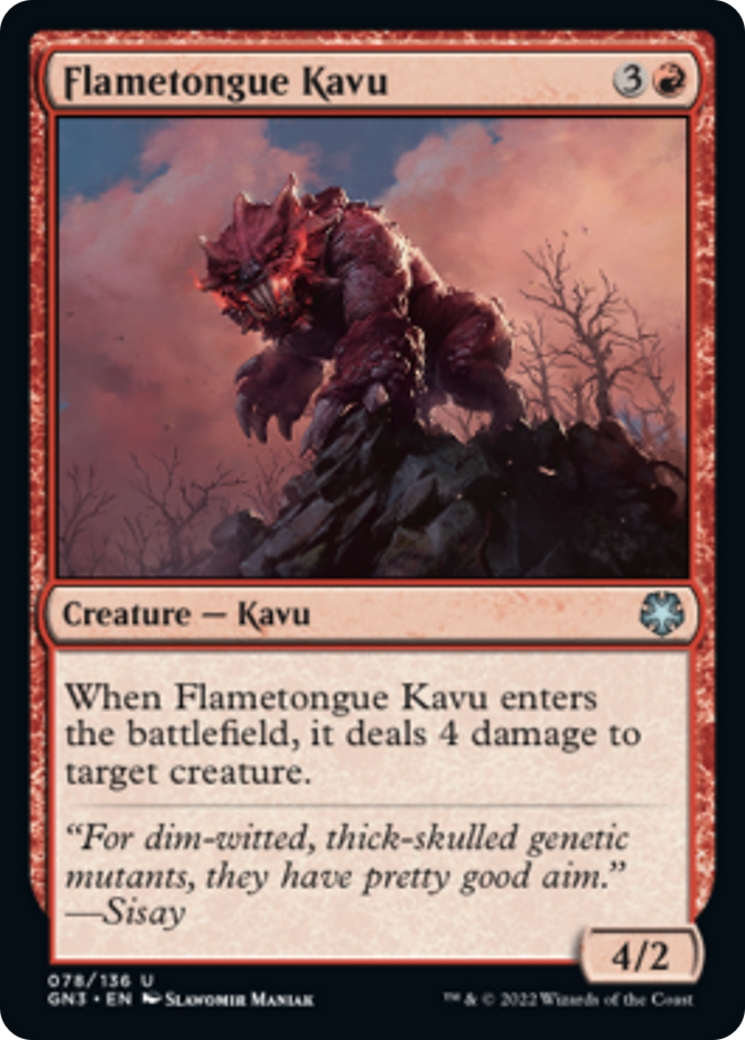 Flametongue Kavu [Game Night: Free-for-All] | Impulse Games and Hobbies