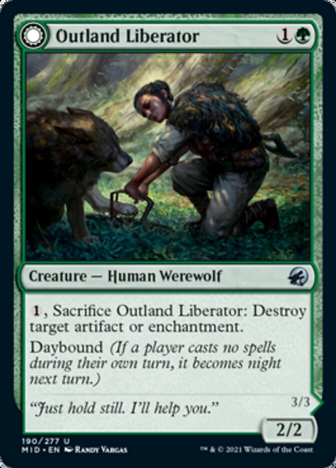 Outland Liberator // Frenzied Trapbreaker [Innistrad: Midnight Hunt] | Impulse Games and Hobbies