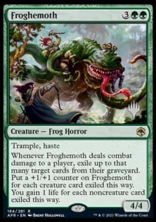 Froghemoth (Promo Pack) [Dungeons & Dragons: Adventures in the Forgotten Realms Promos] | Impulse Games and Hobbies