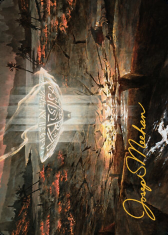 Urza's Sylex Art Card (Gold-Stamped Signature) [The Brothers' War Art Series] | Impulse Games and Hobbies