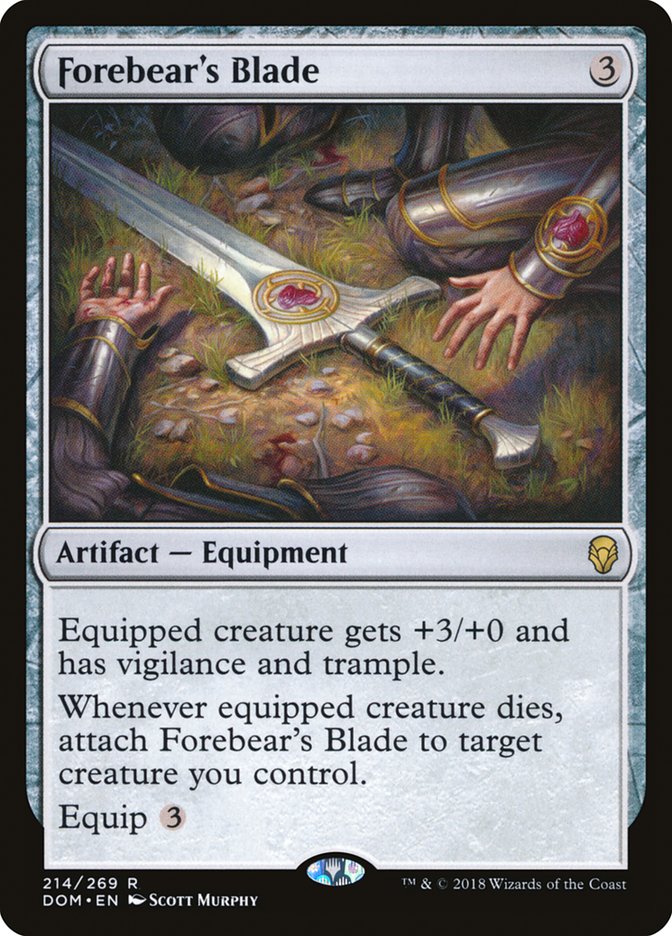 Forebear's Blade [Dominaria] | Impulse Games and Hobbies