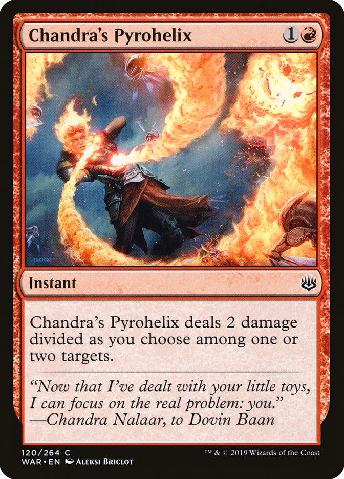 Chandra's Pyrohelix [War of the Spark] | Impulse Games and Hobbies