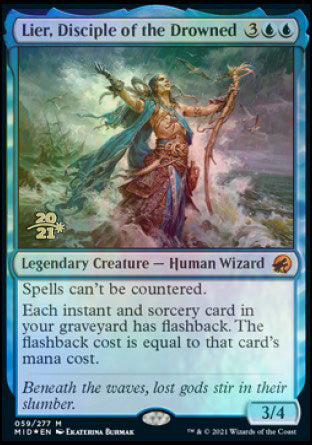 Lier, Disciple of the Drowned [Innistrad: Midnight Hunt Prerelease Promos] | Impulse Games and Hobbies