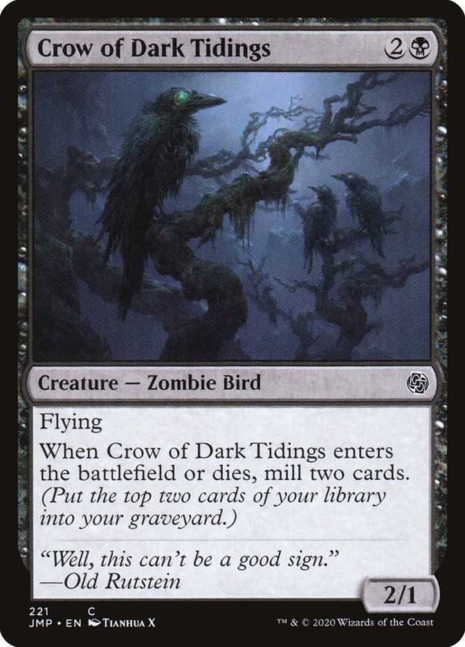 Crow of Dark Tidings [Jumpstart] | Impulse Games and Hobbies