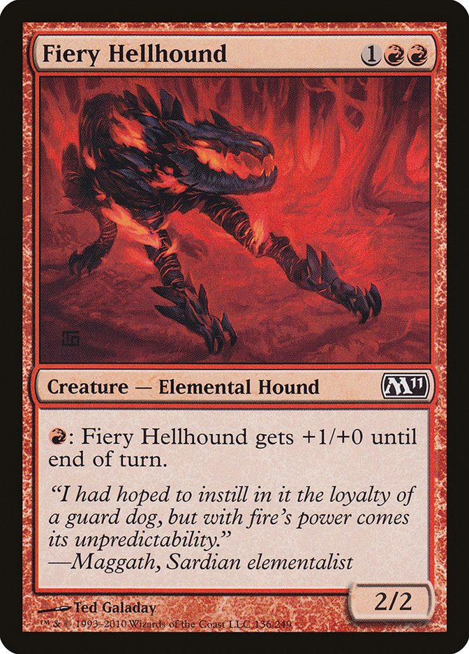 Fiery Hellhound [Magic 2011] | Impulse Games and Hobbies