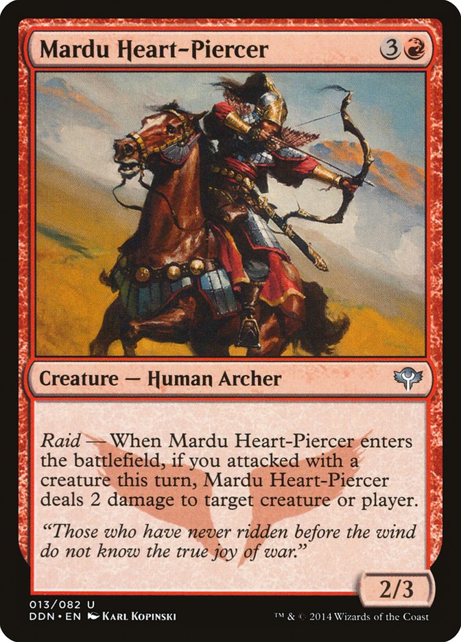 Mardu Heart-Piercer [Duel Decks: Speed vs. Cunning] | Impulse Games and Hobbies