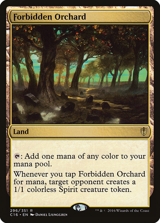 Forbidden Orchard [Commander 2016] | Impulse Games and Hobbies