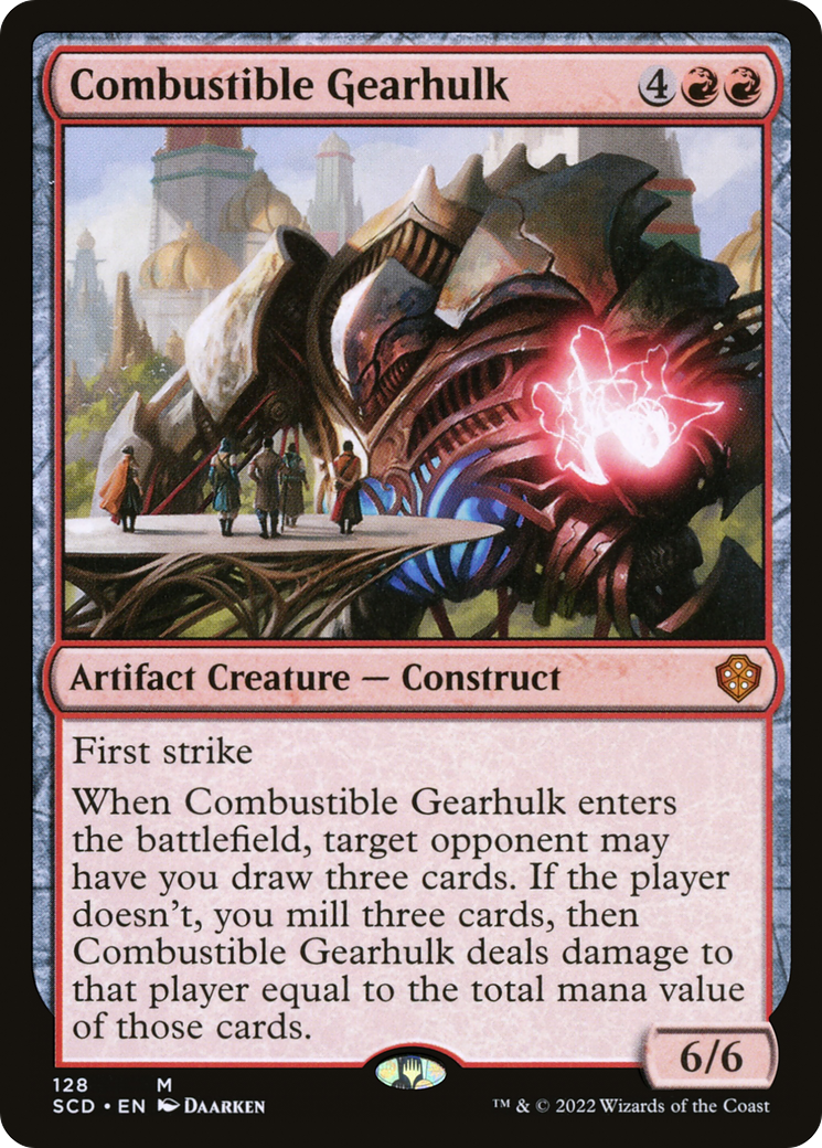 Combustible Gearhulk [Starter Commander Decks] | Impulse Games and Hobbies