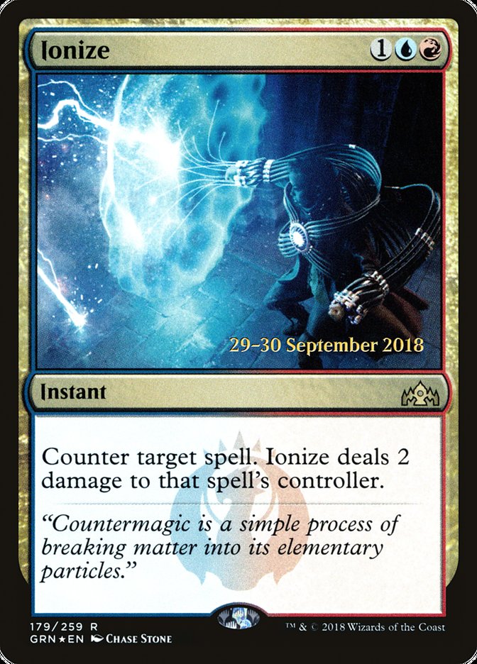 Ionize [Guilds of Ravnica Prerelease Promos] | Impulse Games and Hobbies