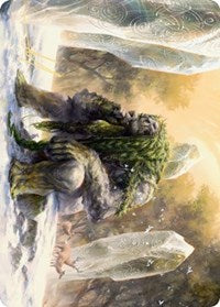 Svella, Ice Shaper Art Card (Gold-Stamped Signature) [Kaldheim: Art Series] | Impulse Games and Hobbies