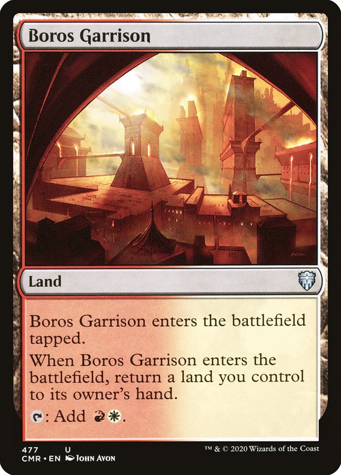 Boros Garrison [Commander Legends] | Impulse Games and Hobbies