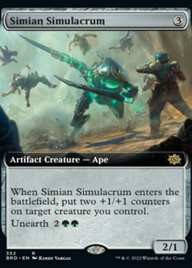 Simian Simulacrum (Extended Art) [The Brothers' War] | Impulse Games and Hobbies