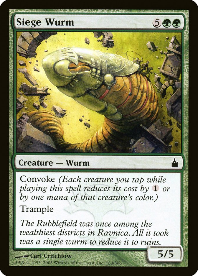 Siege Wurm [Ravnica: City of Guilds] | Impulse Games and Hobbies