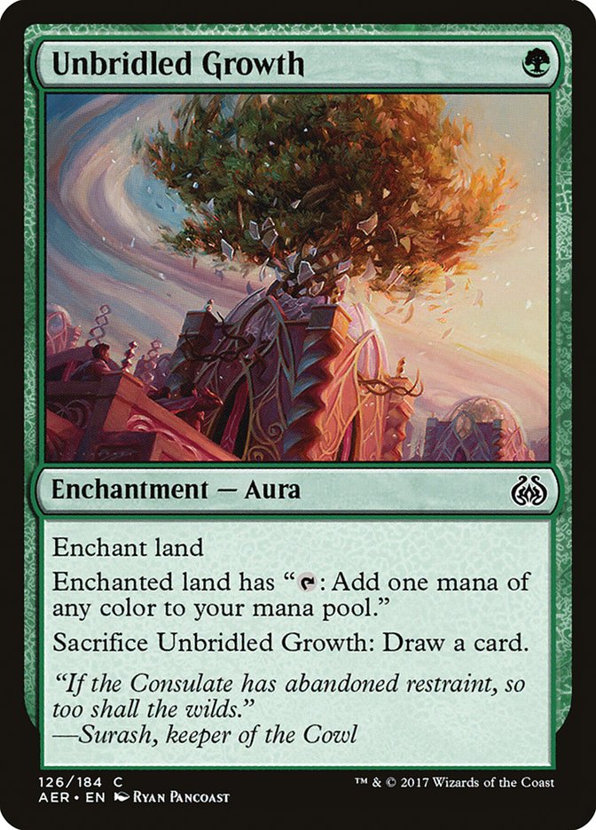Unbridled Growth [Aether Revolt] | Impulse Games and Hobbies