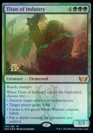 Titan of Industry [Streets of New Capenna Prerelease Promos] | Impulse Games and Hobbies