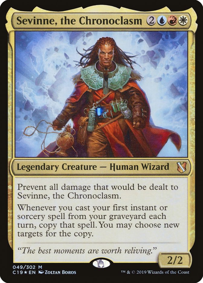 Sevinne, the Chronoclasm [Commander 2019] | Impulse Games and Hobbies