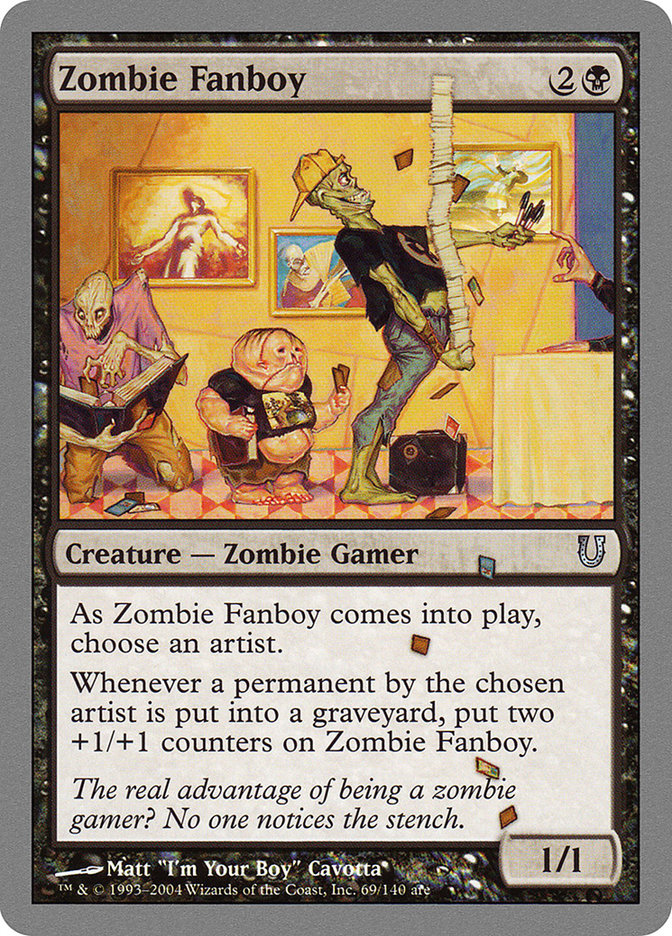 Zombie Fanboy [Unhinged] | Impulse Games and Hobbies