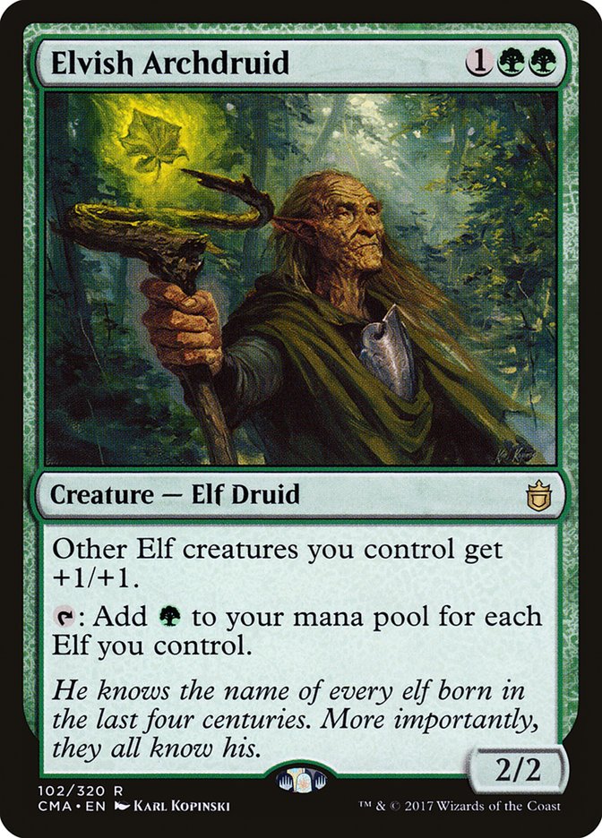 Elvish Archdruid [Commander Anthology] | Impulse Games and Hobbies