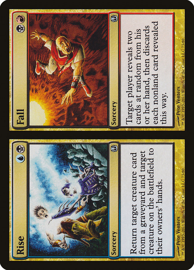 Rise // Fall [Duel Decks: Ajani vs. Nicol Bolas] | Impulse Games and Hobbies