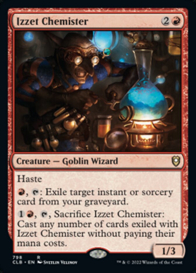 Izzet Chemister [Commander Legends: Battle for Baldur's Gate] | Impulse Games and Hobbies