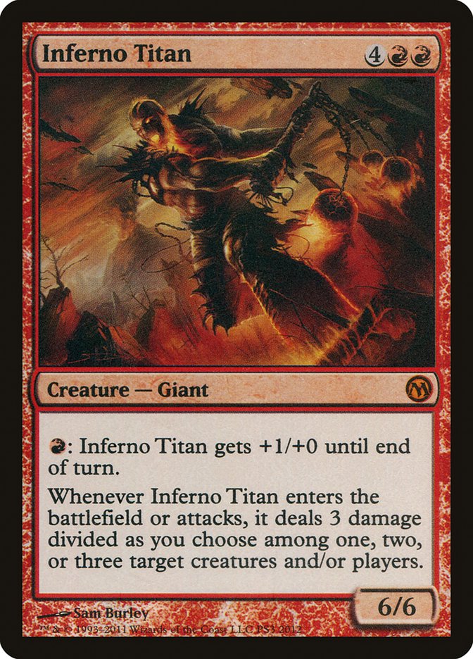 Inferno Titan (Duels of the Planeswalkers Promos) [Duels of the Planeswalkers Promos 2011] | Impulse Games and Hobbies