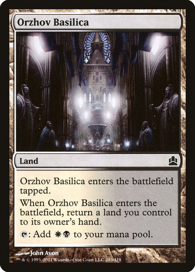 Orzhov Basilica [Commander 2011] | Impulse Games and Hobbies