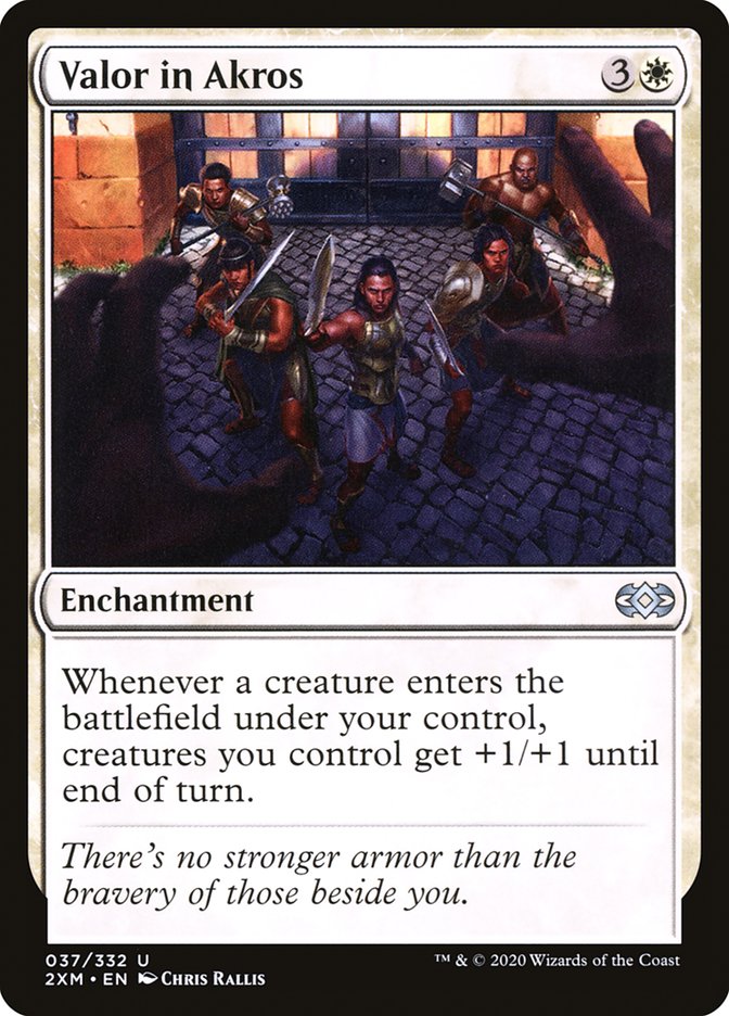 Valor in Akros [Double Masters] | Impulse Games and Hobbies