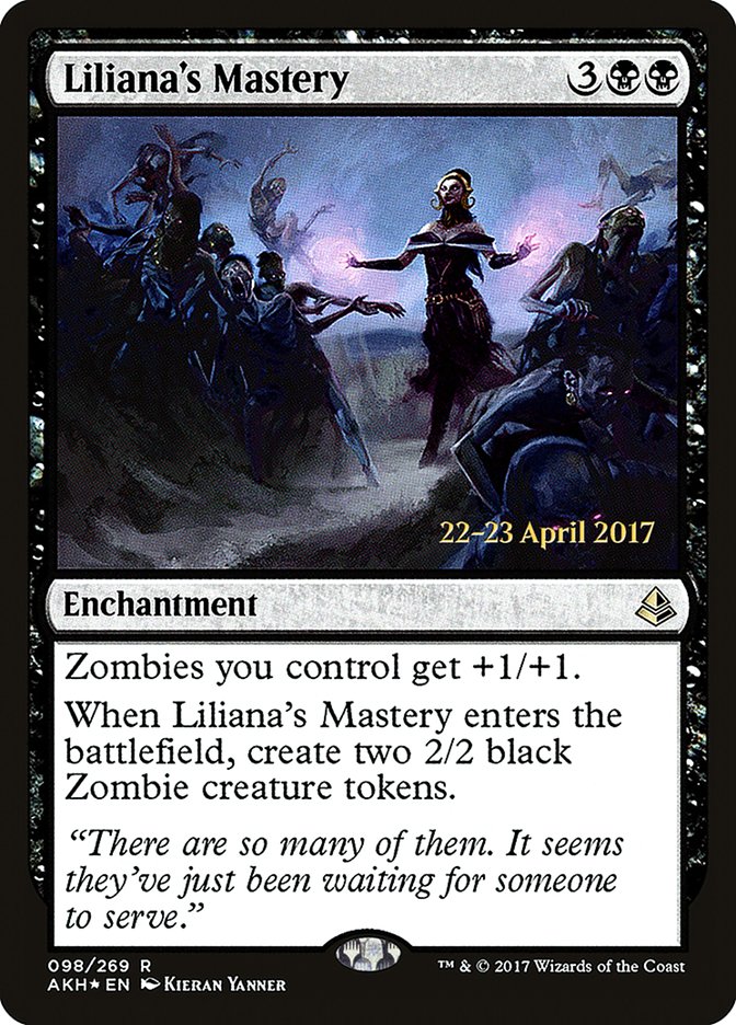 Liliana's Mastery [Amonkhet Prerelease Promos] | Impulse Games and Hobbies