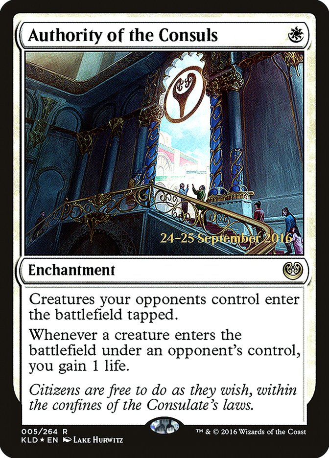 Authority of the Consuls  [Kaladesh Prerelease Promos] | Impulse Games and Hobbies