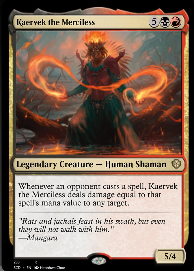 Kaervek the Merciless [Starter Commander Decks] | Impulse Games and Hobbies