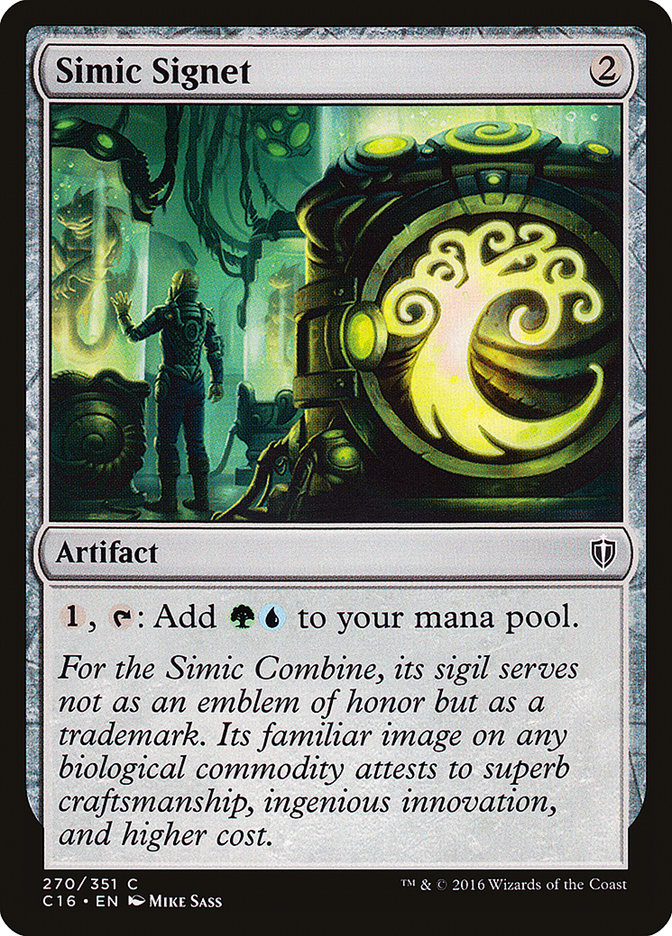 Simic Signet [Commander 2016] | Impulse Games and Hobbies