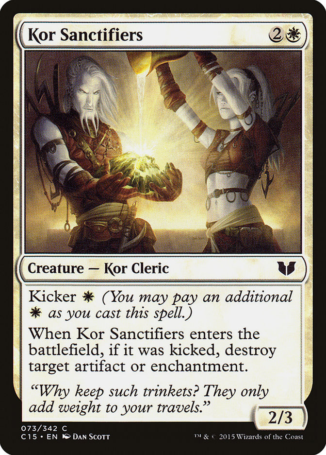 Kor Sanctifiers [Commander 2015] | Impulse Games and Hobbies