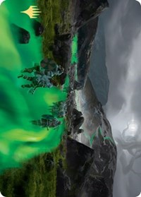 Path to the World Tree Art Card (Gold-Stamped Signature) [Kaldheim: Art Series] | Impulse Games and Hobbies