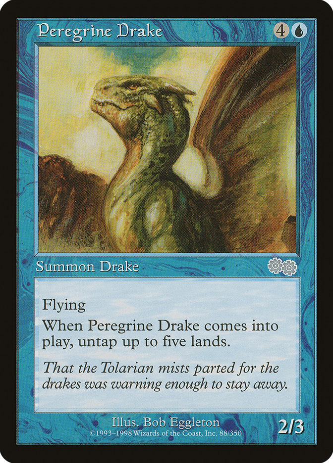 Peregrine Drake [Urza's Saga] | Impulse Games and Hobbies