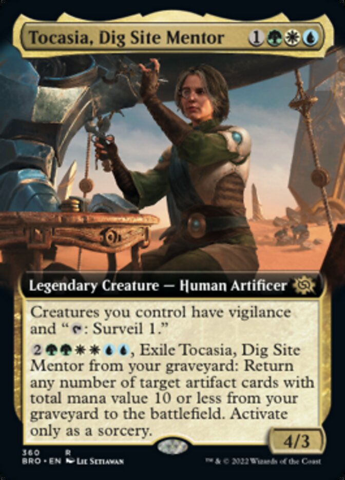 Tocasia, Dig Site Mentor (Extended Art) [The Brothers' War] | Impulse Games and Hobbies