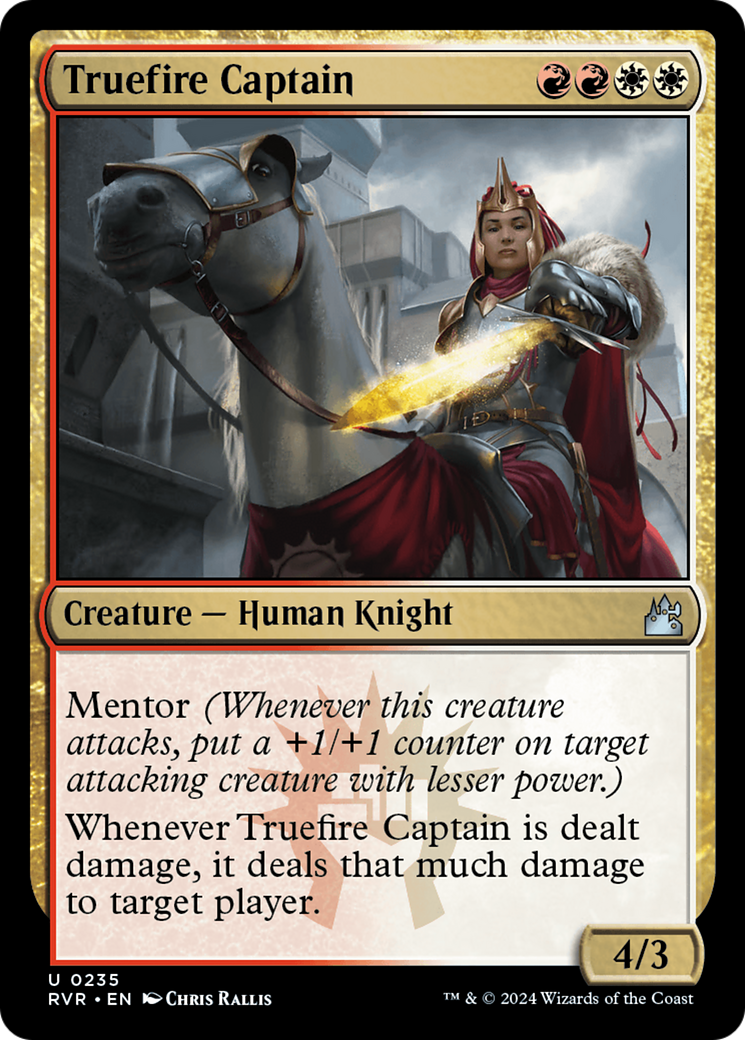 Truefire Captain [Ravnica Remastered] | Impulse Games and Hobbies
