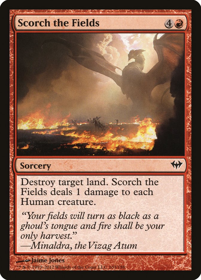 Scorch the Fields [Dark Ascension] | Impulse Games and Hobbies