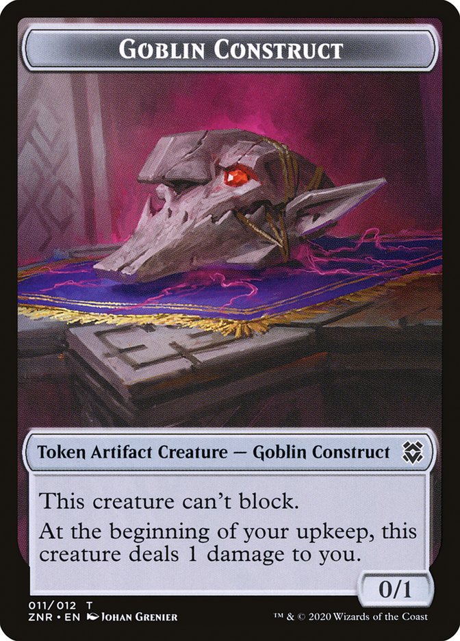 Goblin Construct Token [Zendikar Rising Tokens] | Impulse Games and Hobbies