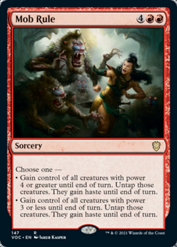 Mob Rule [Innistrad: Crimson Vow Commander] | Impulse Games and Hobbies