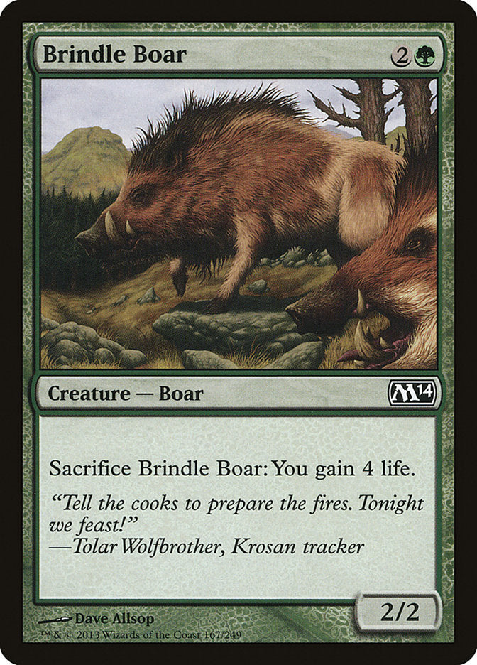 Brindle Boar [Magic 2014] | Impulse Games and Hobbies
