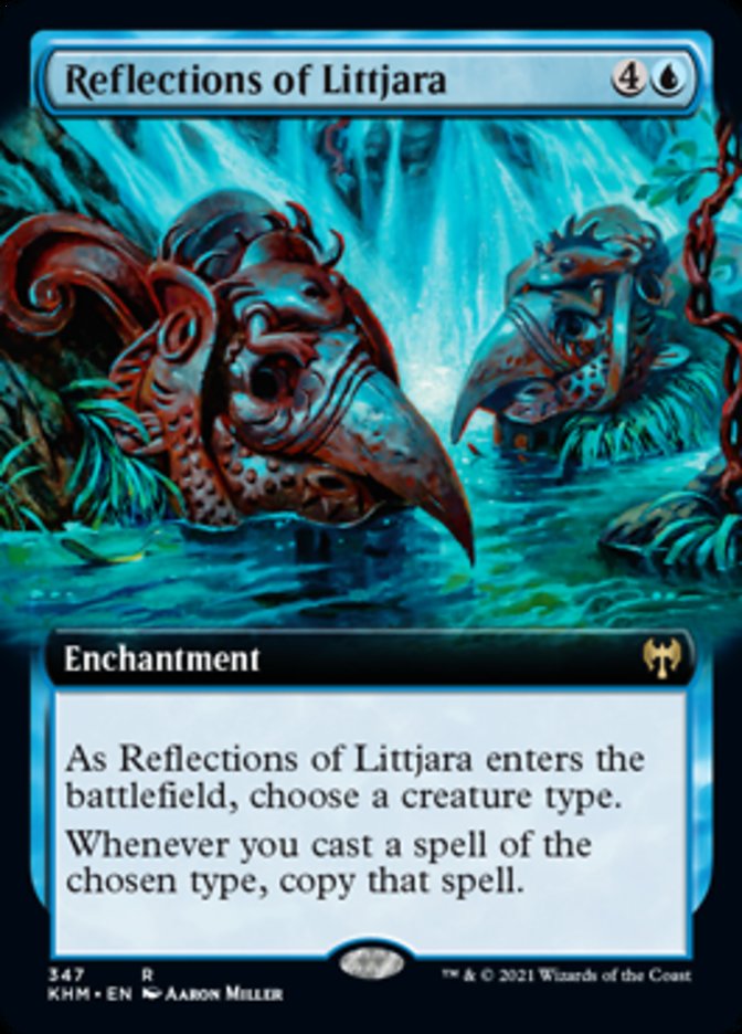 Reflections of Littjara (Extended Art) [Kaldheim] | Impulse Games and Hobbies