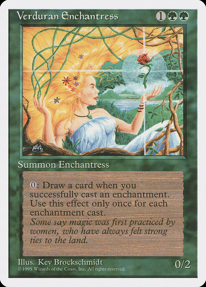 Verduran Enchantress [Fourth Edition] | Impulse Games and Hobbies