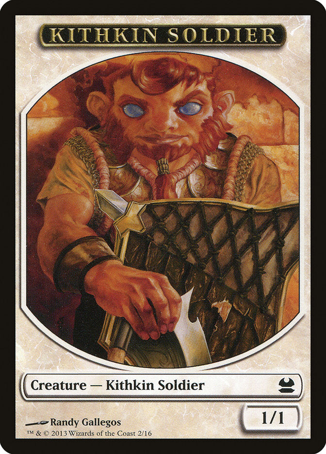 Kithkin Soldier Token [Modern Masters Tokens] | Impulse Games and Hobbies