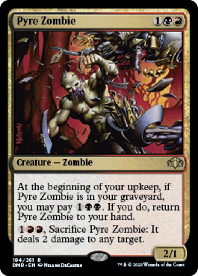 Pyre Zombie [Dominaria Remastered] | Impulse Games and Hobbies