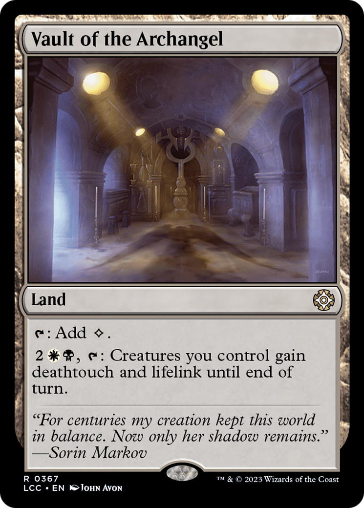 Vault of the Archangel [The Lost Caverns of Ixalan Commander] | Impulse Games and Hobbies