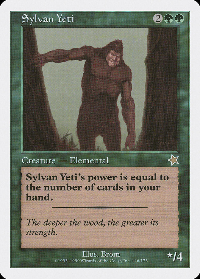 Sylvan Yeti [Starter 1999] | Impulse Games and Hobbies