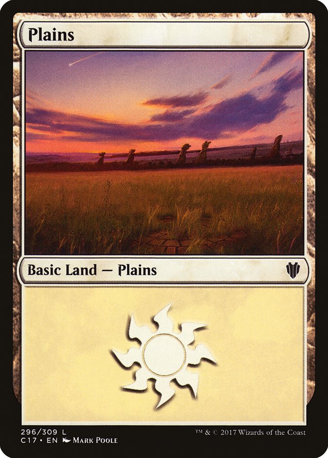 Plains (296) [Commander 2017] | Impulse Games and Hobbies