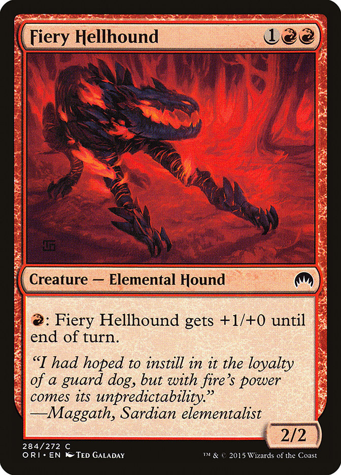 Fiery Hellhound [Magic Origins] | Impulse Games and Hobbies