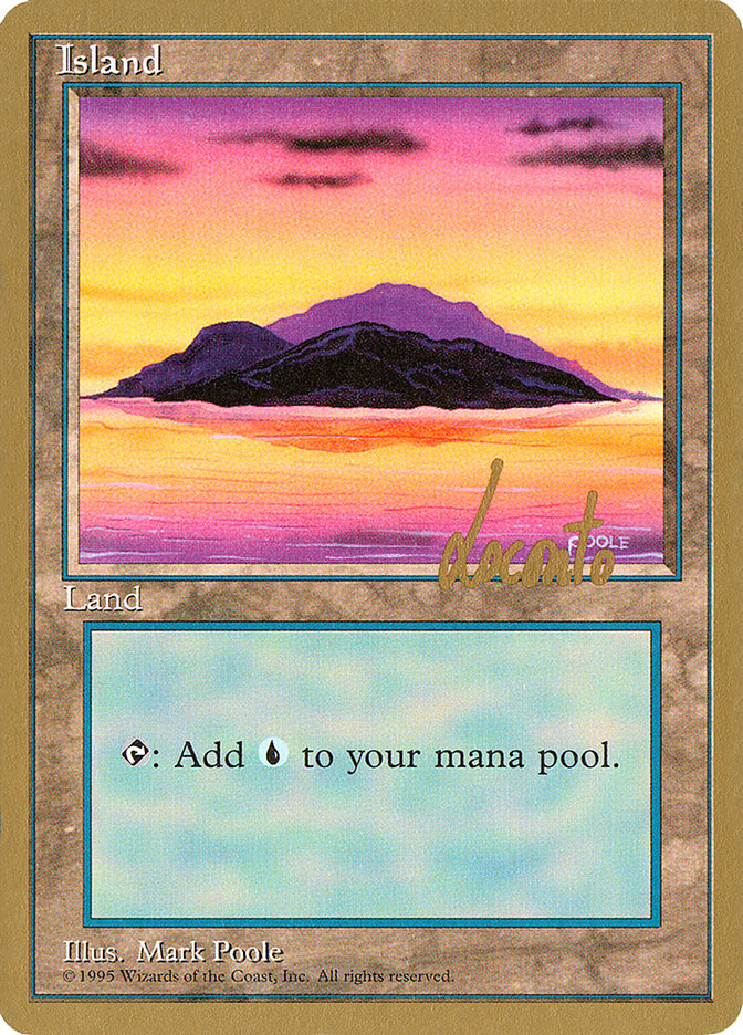 Island (ml368) (Michael Loconto) [Pro Tour Collector Set] | Impulse Games and Hobbies