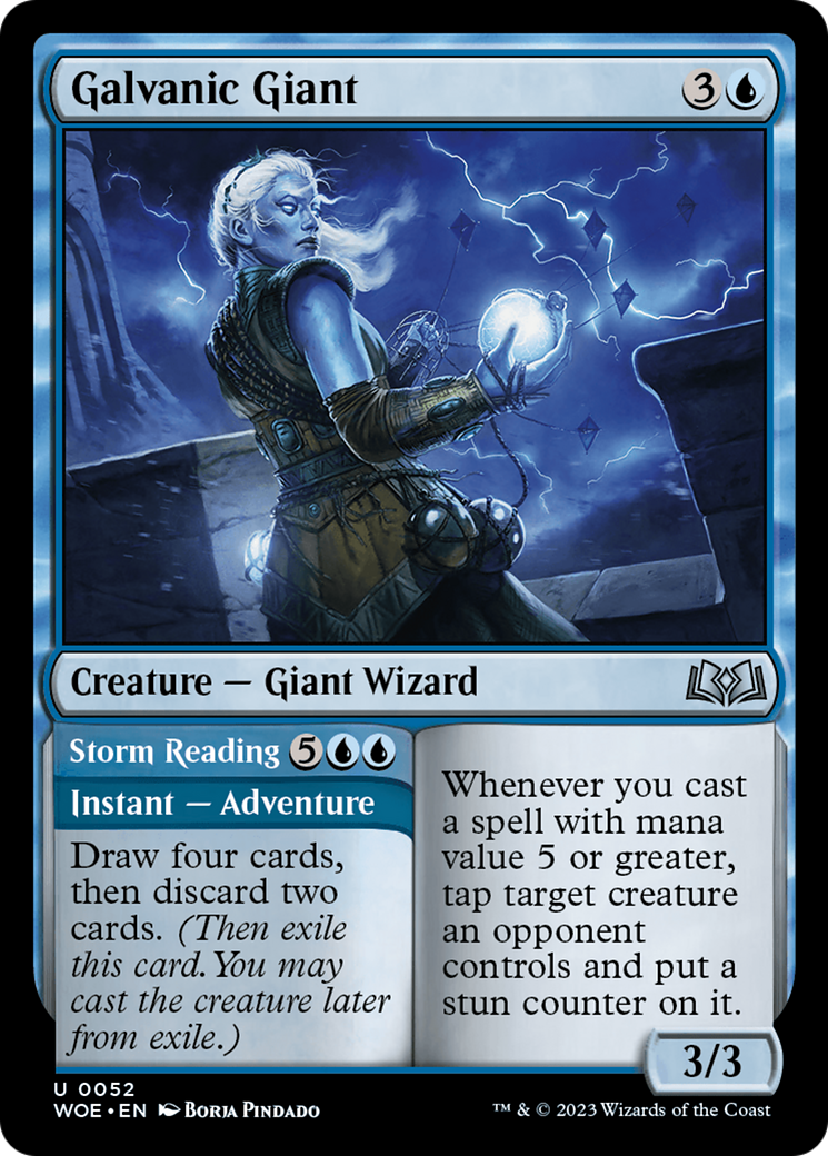 Galvanic Giant // Storm Reading [Wilds of Eldraine] | Impulse Games and Hobbies